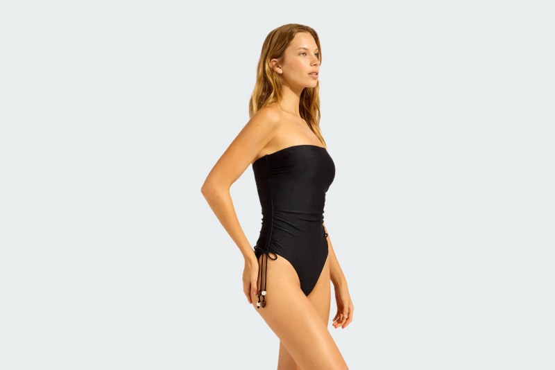 DD DRAWSTING BANDEAU ONE PIECE 