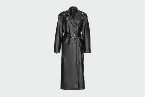 NAPPA-EFFECT TRENCH COAT