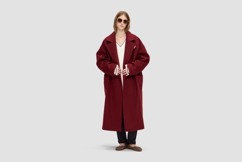 COAT 0330 WINE