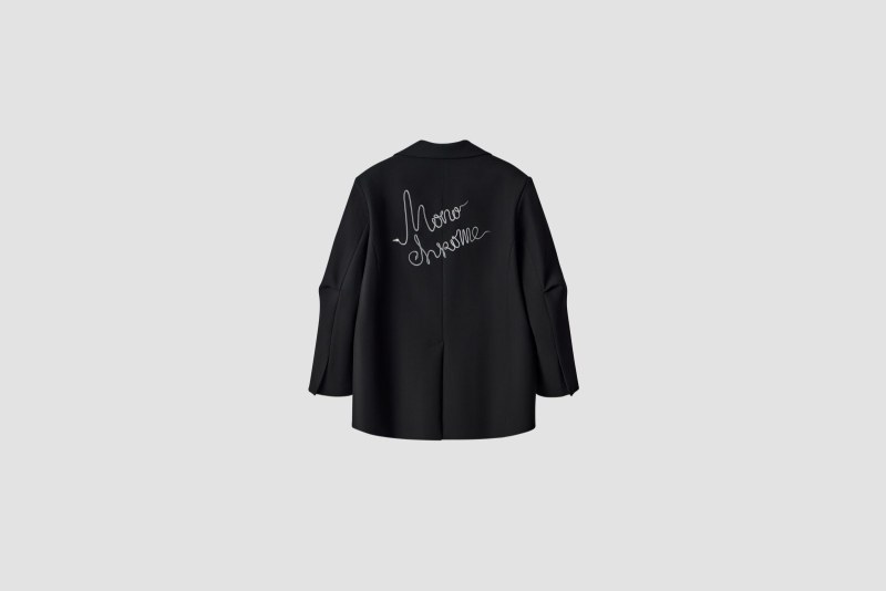 CROP COAT BLACK NY25
