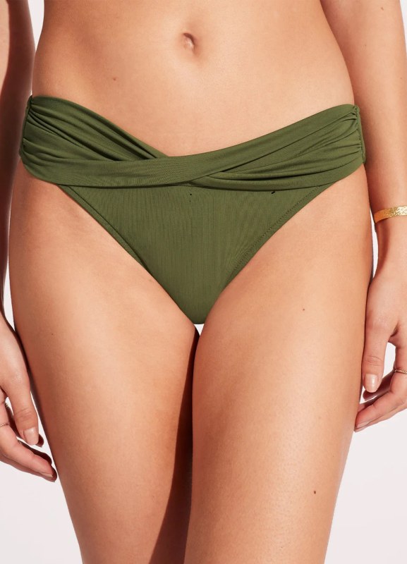 TWIST BAND MINI HIPSTER PANT