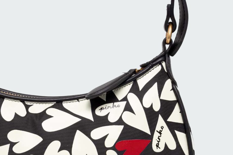 MINI LOVE BAG HALF MOON PRINT