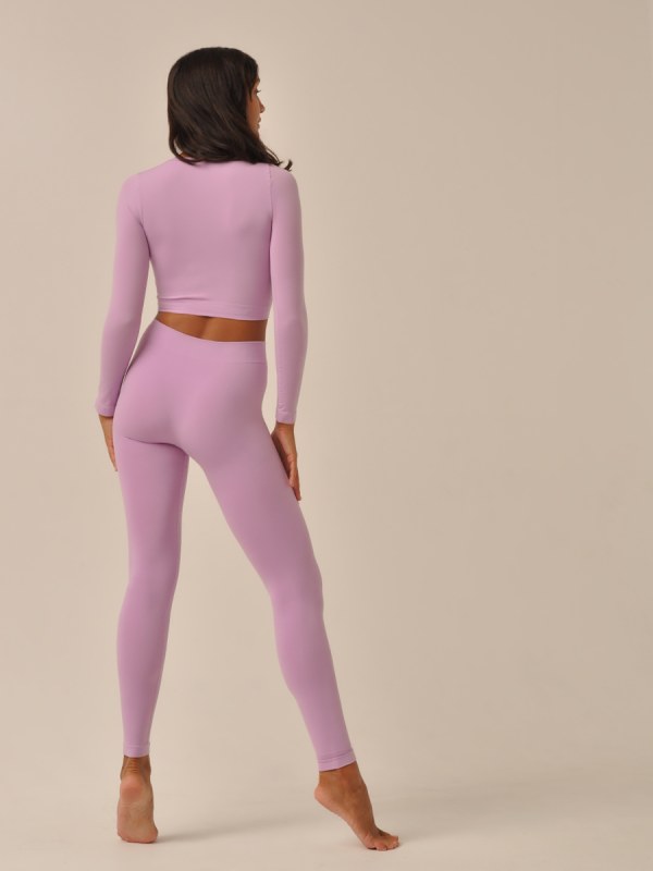 CROP TOP MANICA LUNGA