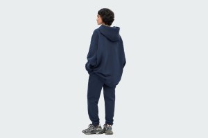HOODIE REGULAR FLEECE NAVY
