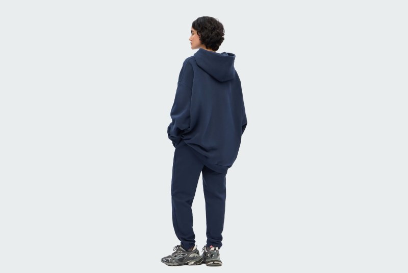 HOODIE REGULAR FLEECE NAVY