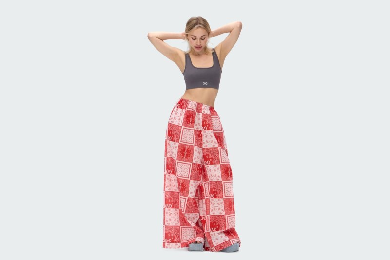 PANTS VEIL RED BANDANA