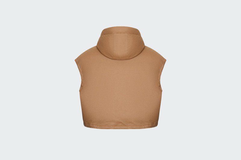 DOWN VEST CROP MISHKA