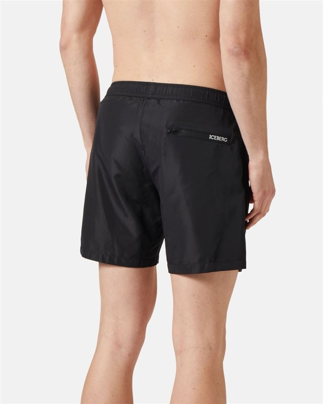 SWIM TRUNKS WITH LOGO