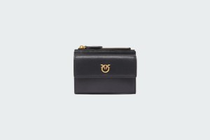 COMPACT WALLET VITELLO SETA