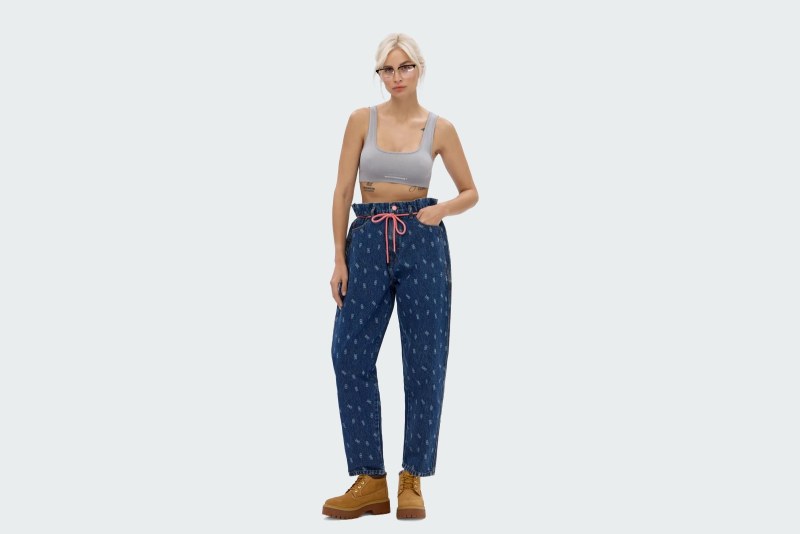 JEANS 0330 PICTOGRAMS LAZER BLUE