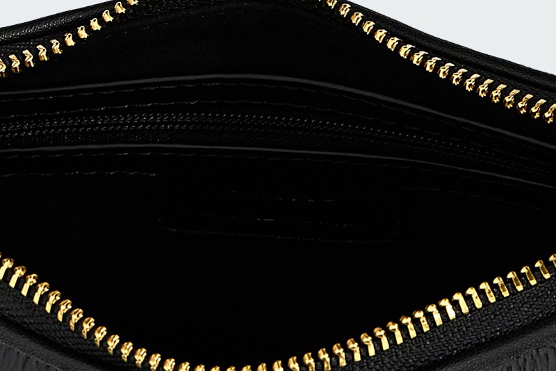 MINI HALF MOON PELLE STAMPA