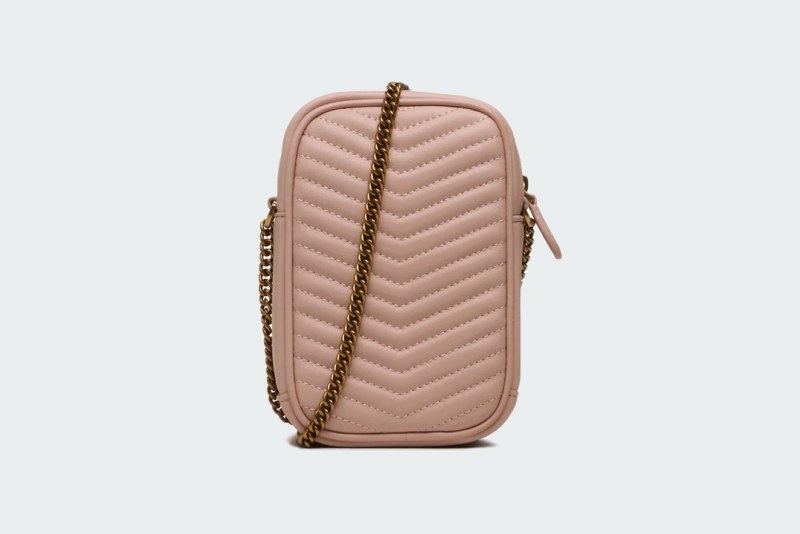 SHEEP NAPPA CHEVRON PHONE CASE