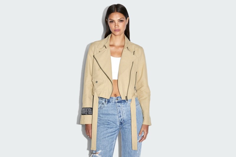 INCOGNITO BIKER/TRENCH KHAKI