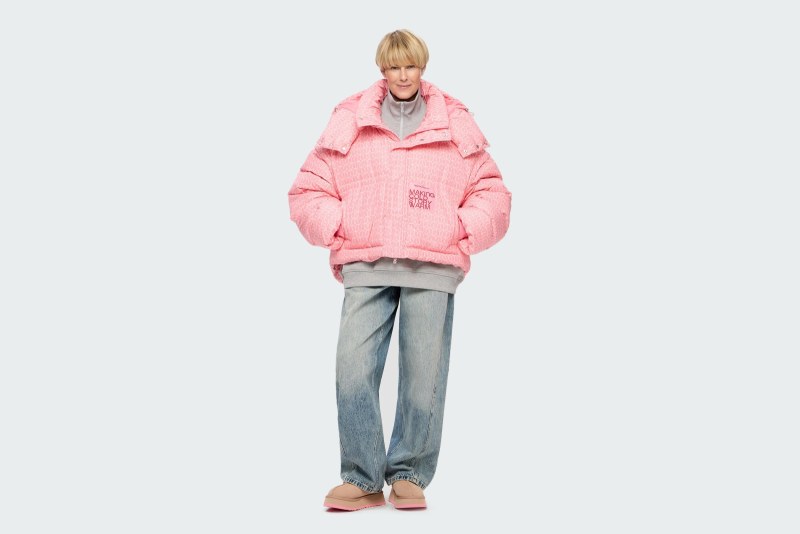 TRANSFORM DOWN JACKET PATTERN ROSE
