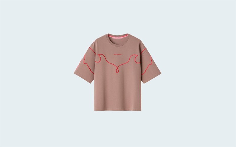 T-SHIRT WESTERN NUDE