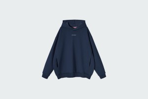 HOODIE REGULAR FLEECE NAVY