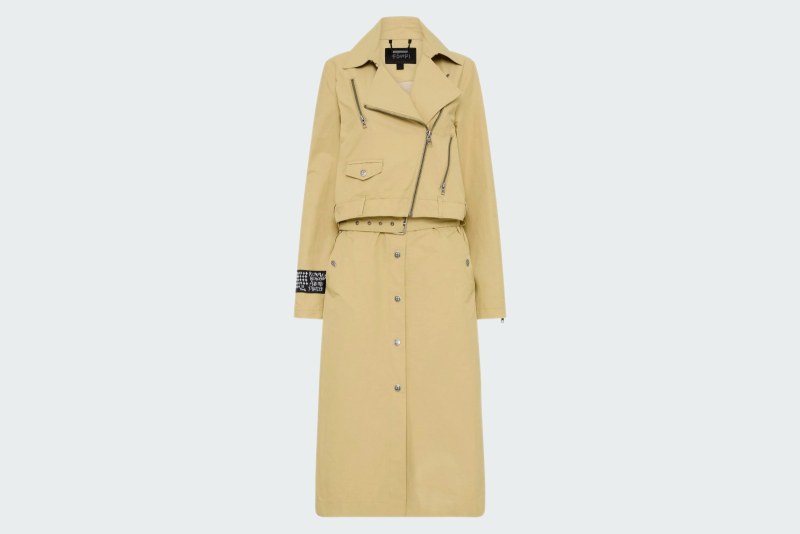 INCOGNITO BIKER/TRENCH KHAKI