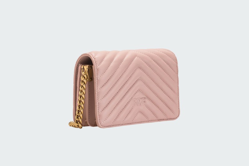 LOVE CLICK MINI SHEEP NAPPA CHEVRON