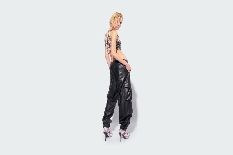 PENSANTE PANTALONE SIMILPELLE