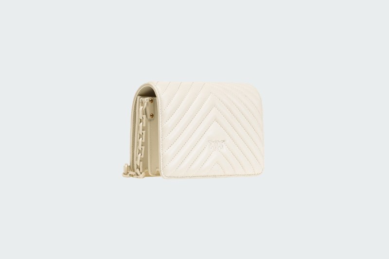LOVE CLICK MINI SHEEP NAPPA CHEVRON