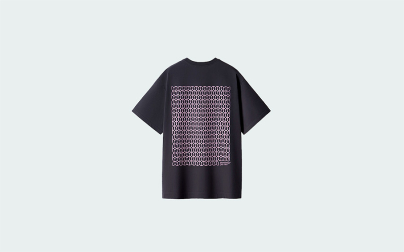 T-SHIRT PATTERN LILAC FIELD