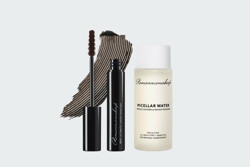 ULTIMATE LASHES MASCARA BROWN + MICELLAR WATER
