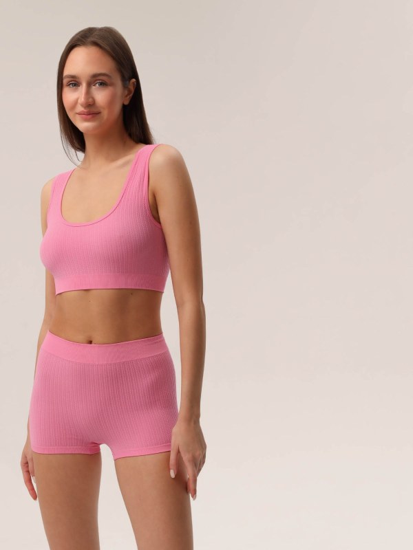 TOP SPALLA LARGA PLAIT