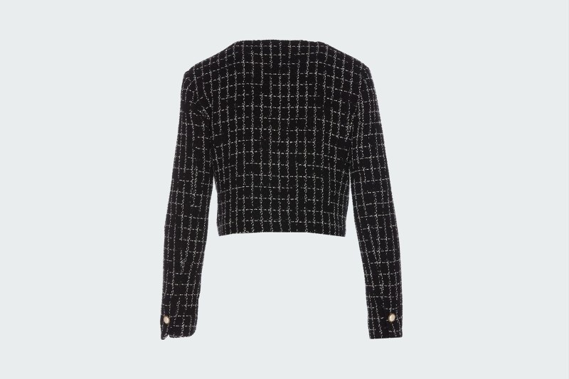 CROPPED TWEED JACKET