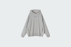 HOODIE REGULAR FLEECE GREY