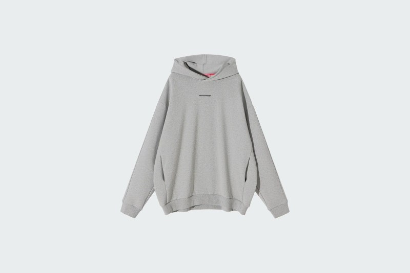 HOODIE REGULAR FLEECE GREY