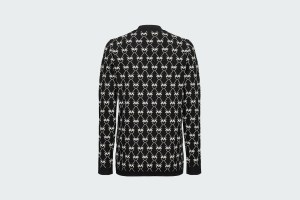 CAMOMILLA CARDIGAN JACQUARD MONOGRAM