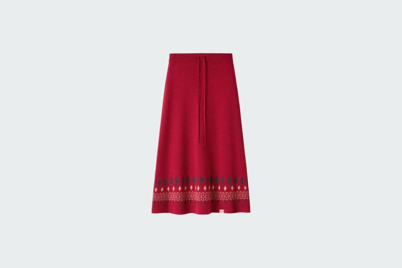 KNITTED SKIRT SCANDINAVIAN LIFE