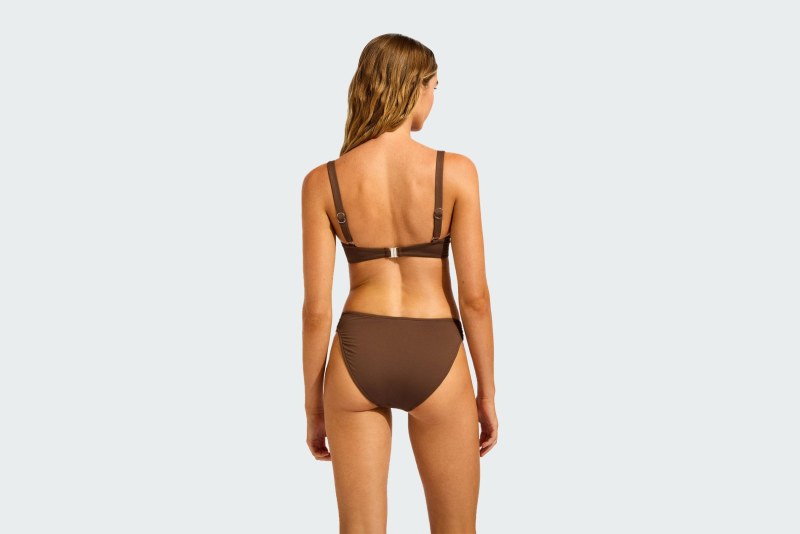 HIGH RUCHED SIDE PANT 