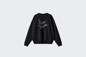 SWEATSHIRT NY25 BLACK