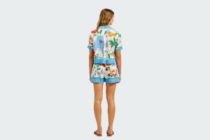VIVA VACATION CROP SHIRT