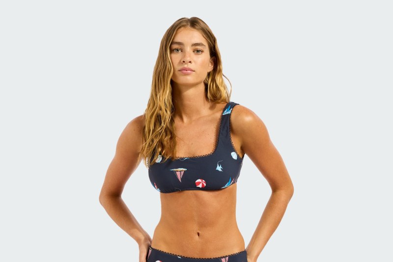 SQUARE NECK TANK BRA