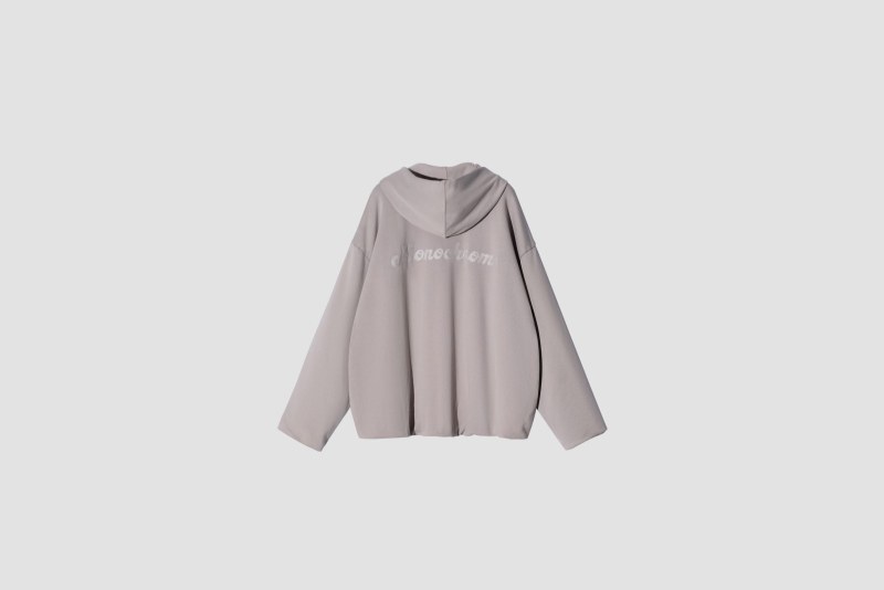 HOODIE VIBE WASHED GREY