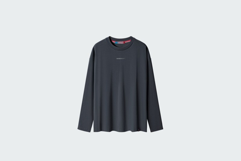 LONGSLEEVE ICE COTTON GRAPHITE