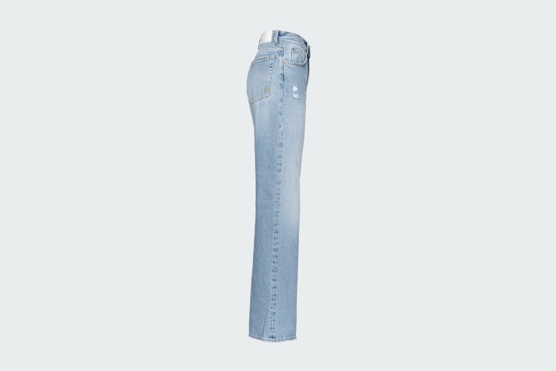 WANDA WIDE LEG DENIM VINTAGE CHIARO