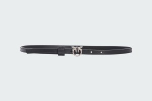 THIN BELT WITH LOVE BIRDS BUCKLE