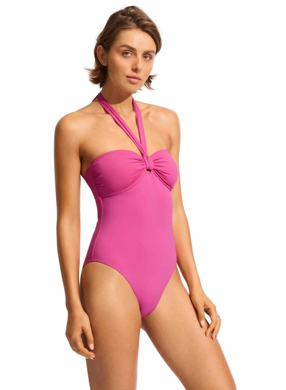 SASH TIE ONE PIECE