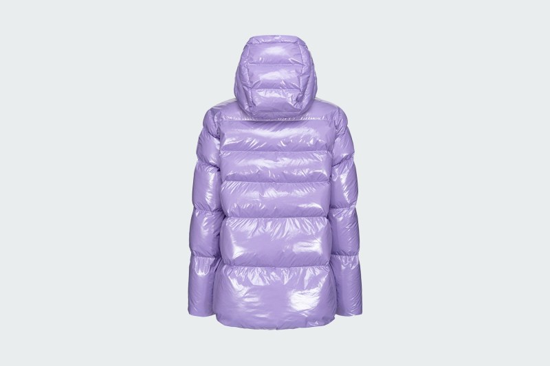 CRYSTAL NYLON PEA JACKET