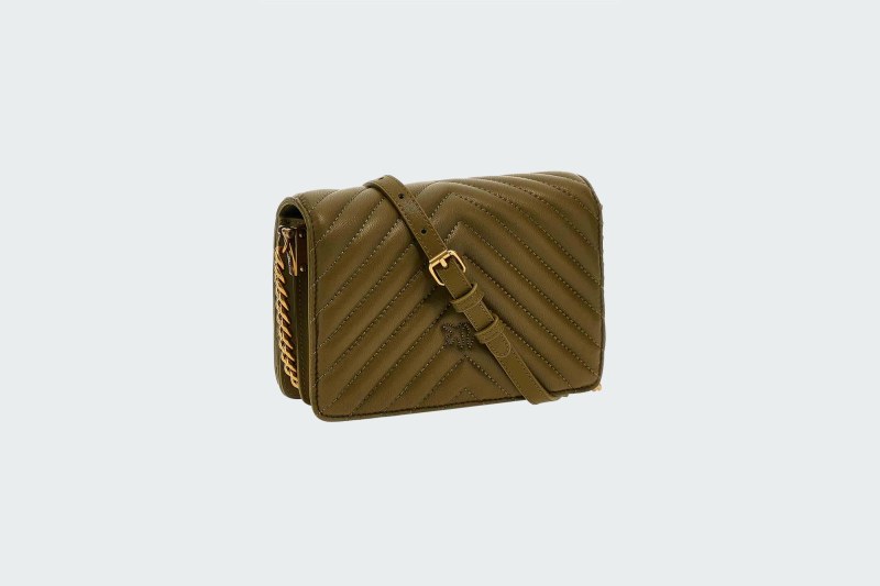 LOVE CLICK MINI SHEEP NAPPA CHEVRON