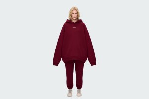 HOODIE REGULAR FLEECE NOIR