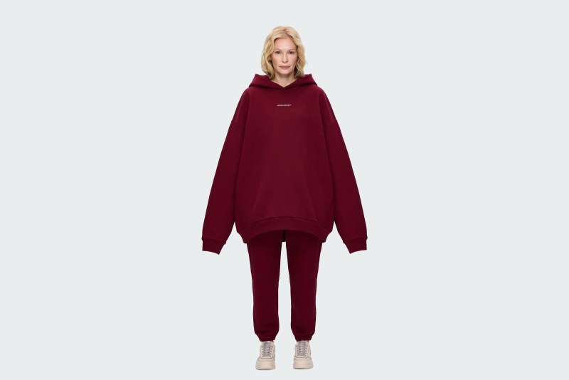 HOODIE REGULAR FLEECE NOIR