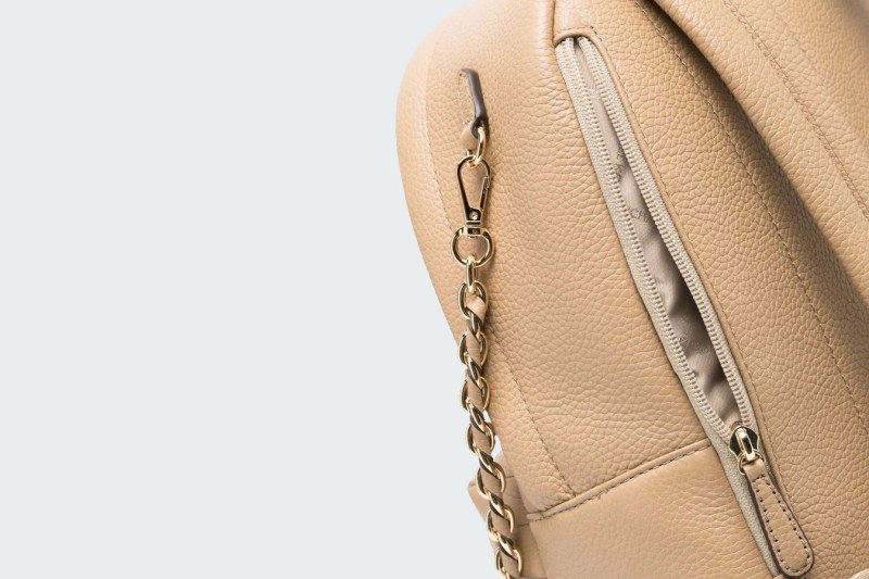 SLATER MEDIUM PEBBLED LEATHER BACKPACK