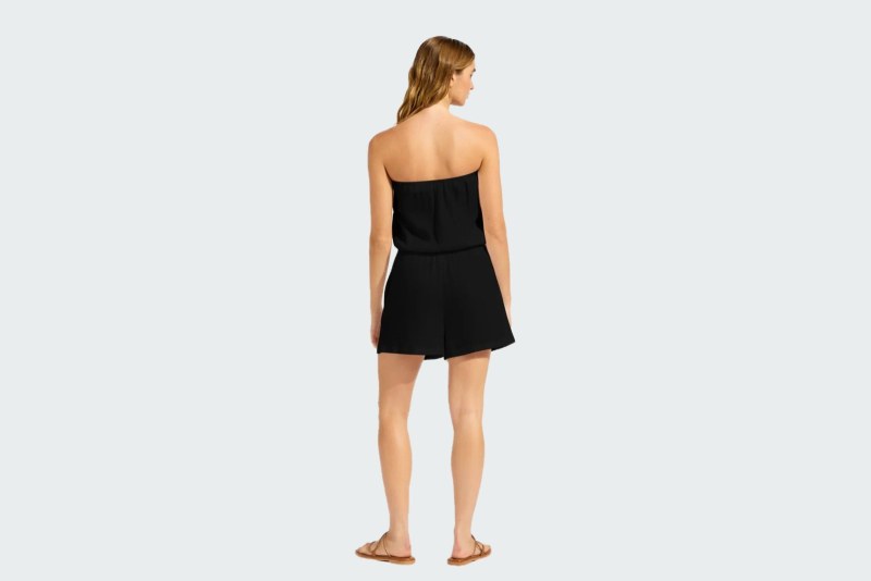 CRINKLE PLAYSUIT